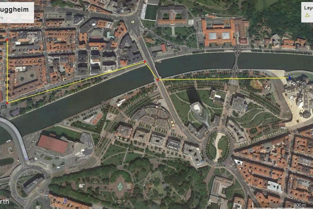 Apartamento Luxury Centro Bilbao Garaje Eksteriør billede